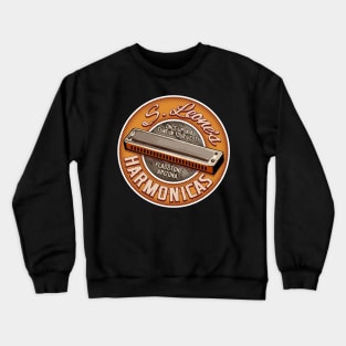 S. Leone's Harmonicas Crewneck Sweatshirt